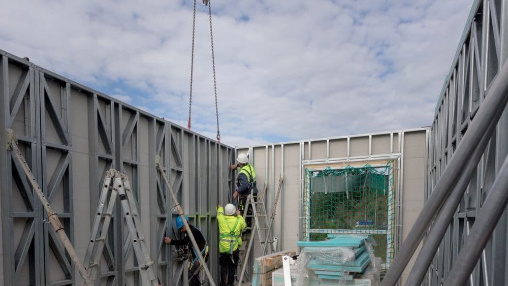 Rimac Construction owner personally overseeing a residential construction project