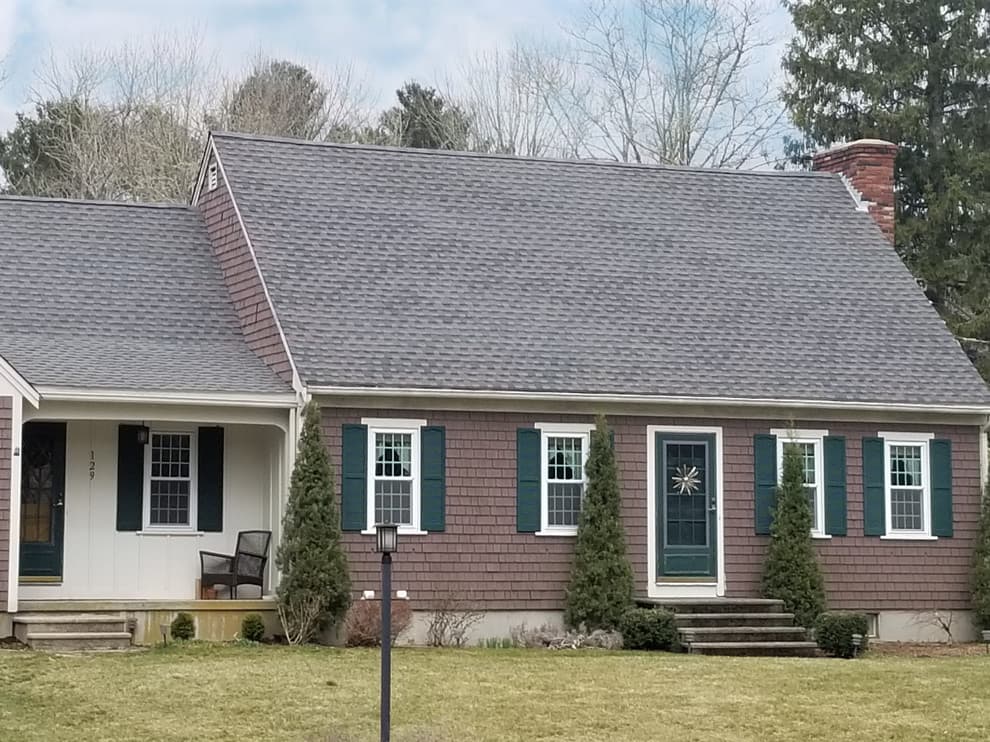 Asphalt Roofing Close-Up