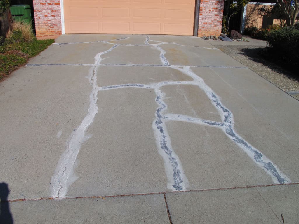 Driveway Crack Repair & Patching