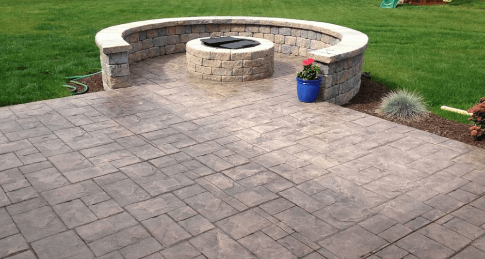 Concrete Patio Pour